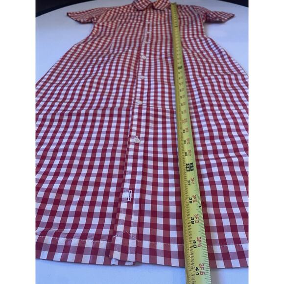 Ralph Lauren Collection Silk Shirt Dress Runway 2000 Plaid Check Button Front XS - Picture 15 of 16